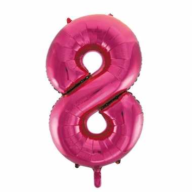 8 jaar versiering cijfer ballon