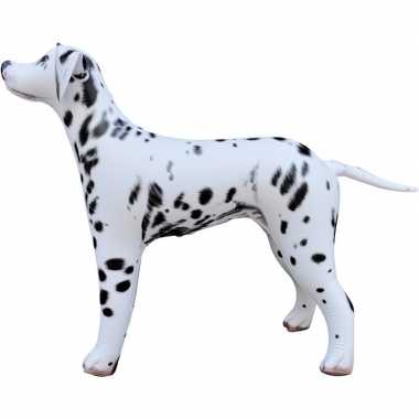 Opblaasbare dalmatier hond 75 cm versiering/speelgoed