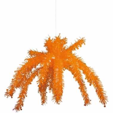 Oranje palmboom versiering