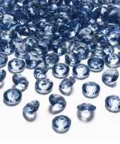 100x hobby versiering donkerblauwe diamantjes steentjes 12 mm 1 2 cm