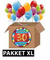 30 jarige feestversiering pakket xl