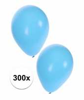 300 lichtblauwe versiering ballonnem