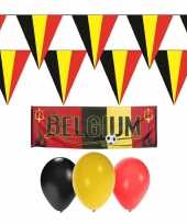 Belgie rode duivels supporter versiering pakket