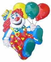 Carnavalsversiering clown 50 cm