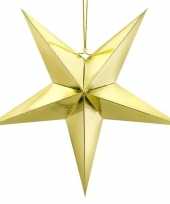 Gouden ster 30 cm kerst versiering versiering