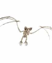 Halloween vleermuis skelet halloween horror versiering 72 cm