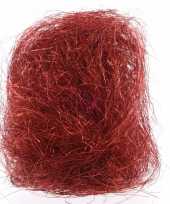 Kerstboom versiering engelenhaar rood 40 gram 10166734
