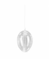 Paasversiering plastic ei hanger 6 cm