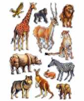 Versiering afrikaanse diertjes stickers