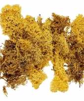 Versiering mos geel 50 gram