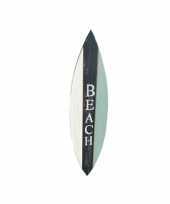 Versiering surfplank surfboard wandversiering muurversiering schuttingversiering beach 60 cm