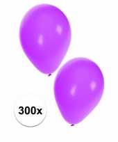 Versierings ballonnen paars 300 st